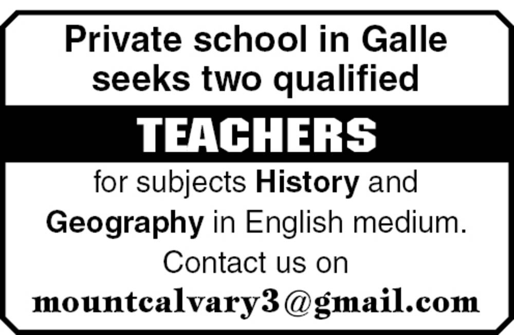 Teacher - Mount Calvary High School