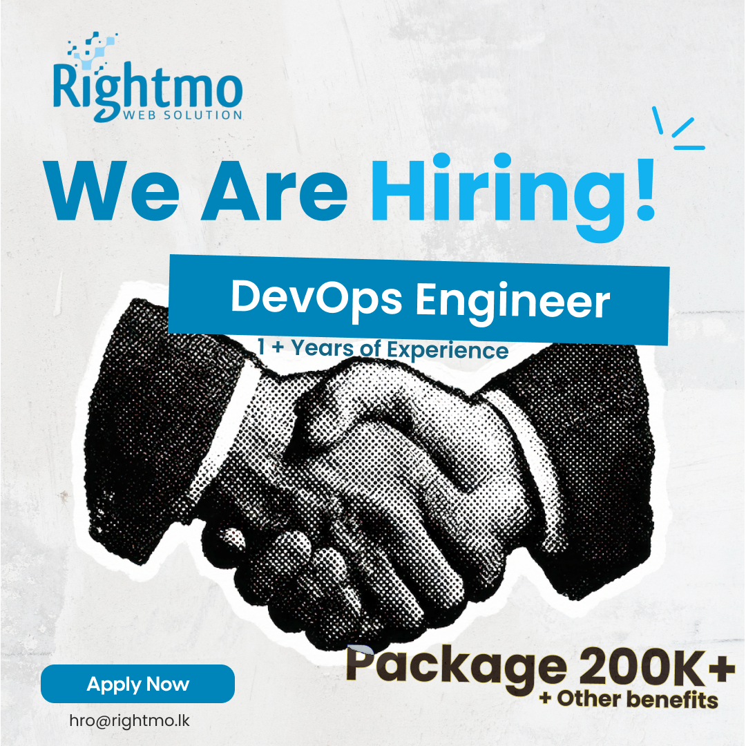 DevOps Engineer - Rightmo Web Solution (Pvt) Ltd