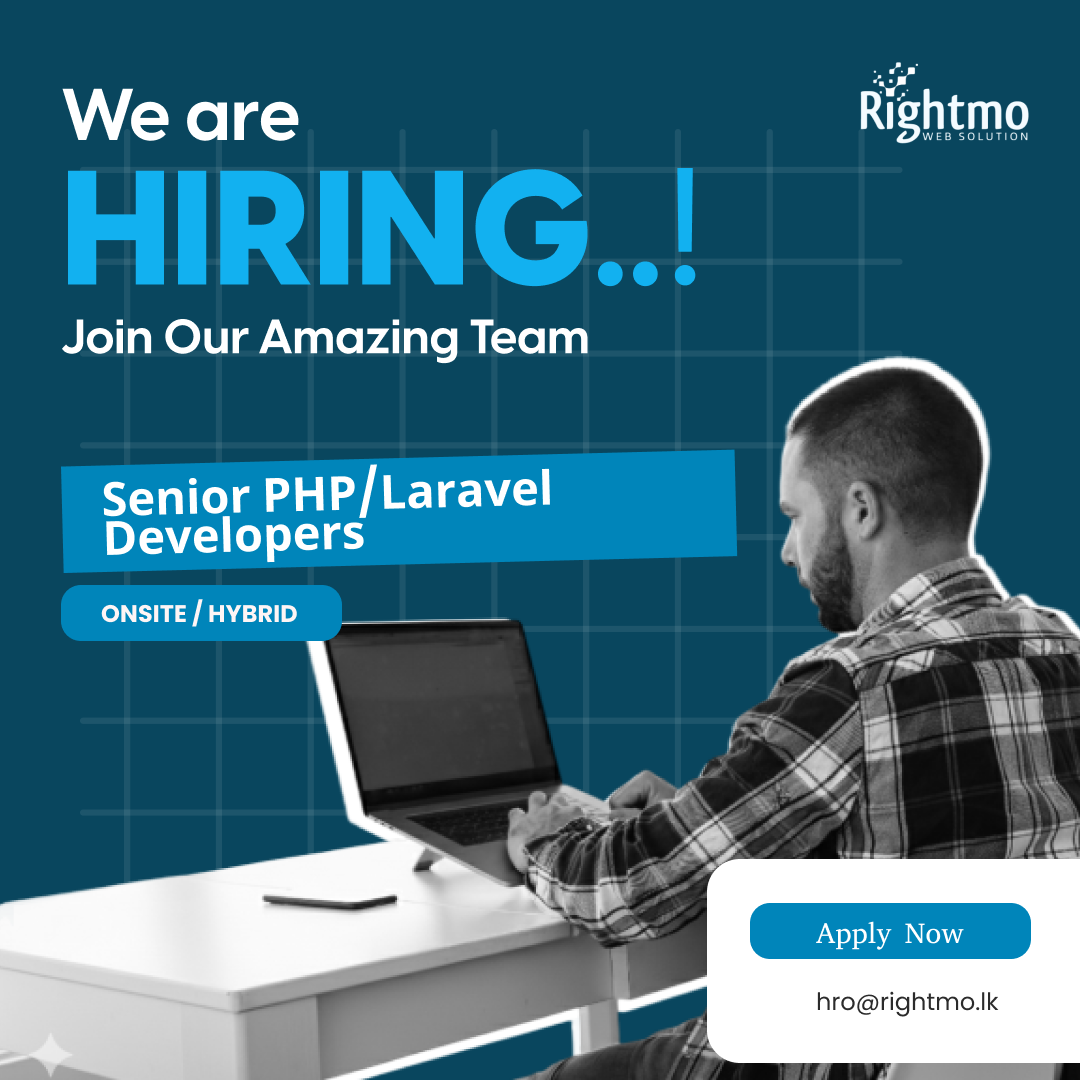 Senior Software Engineer - Rightmo Web Solution (Pvt) Ltd