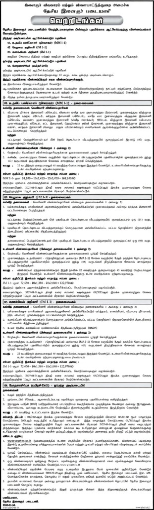 Accounts Officer, Instructor, Assistant Director - National Youth Corps