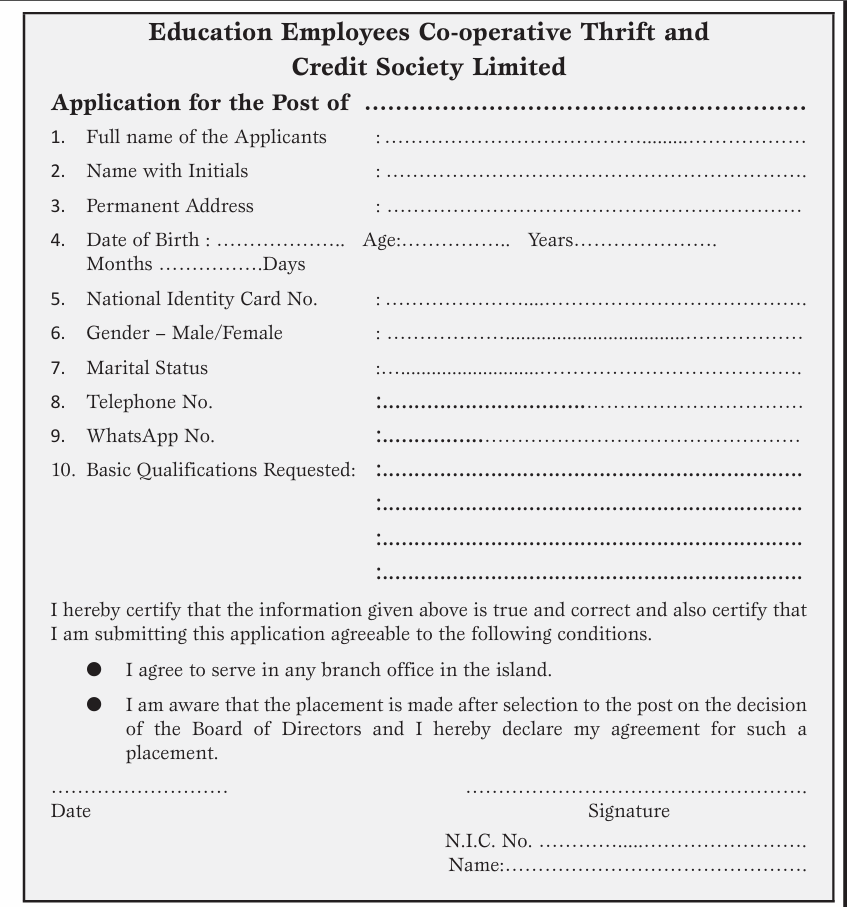 Assistant Accountant - Education Cooperative Society