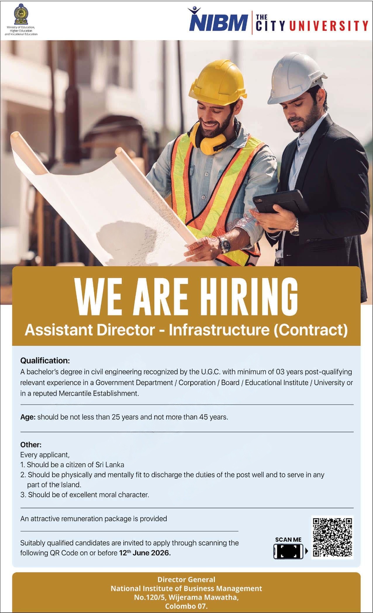 Assistant Director - National Institute of Business Management