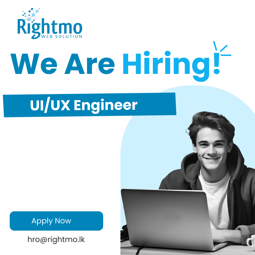 UI/UX Engineer - Rightmo Web Solution (Pvt) Ltd