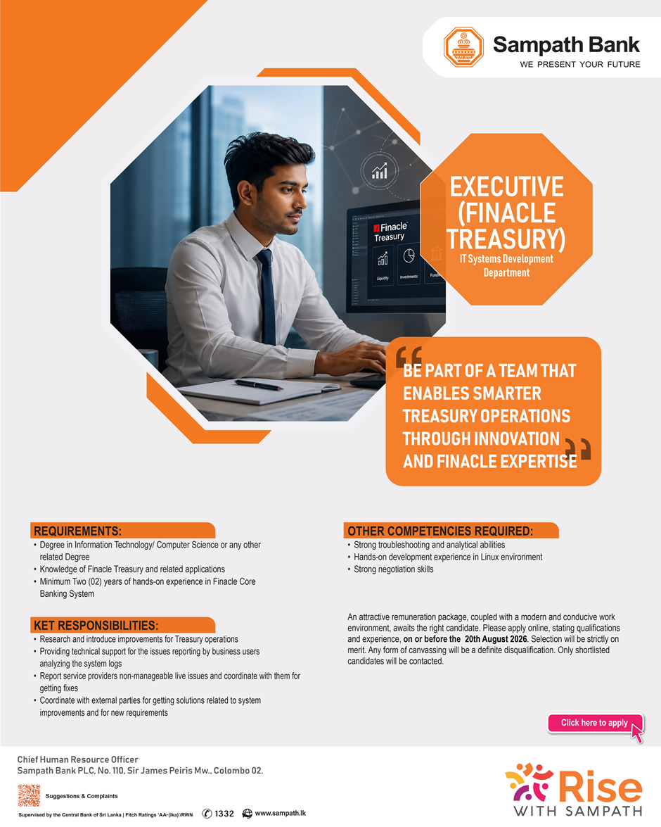 Executive - Sampath Bank
