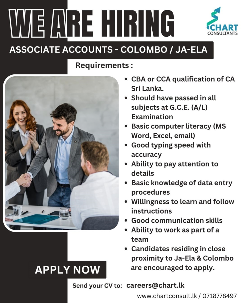 Associate Accounts - Chart Consultants (Private) Limited