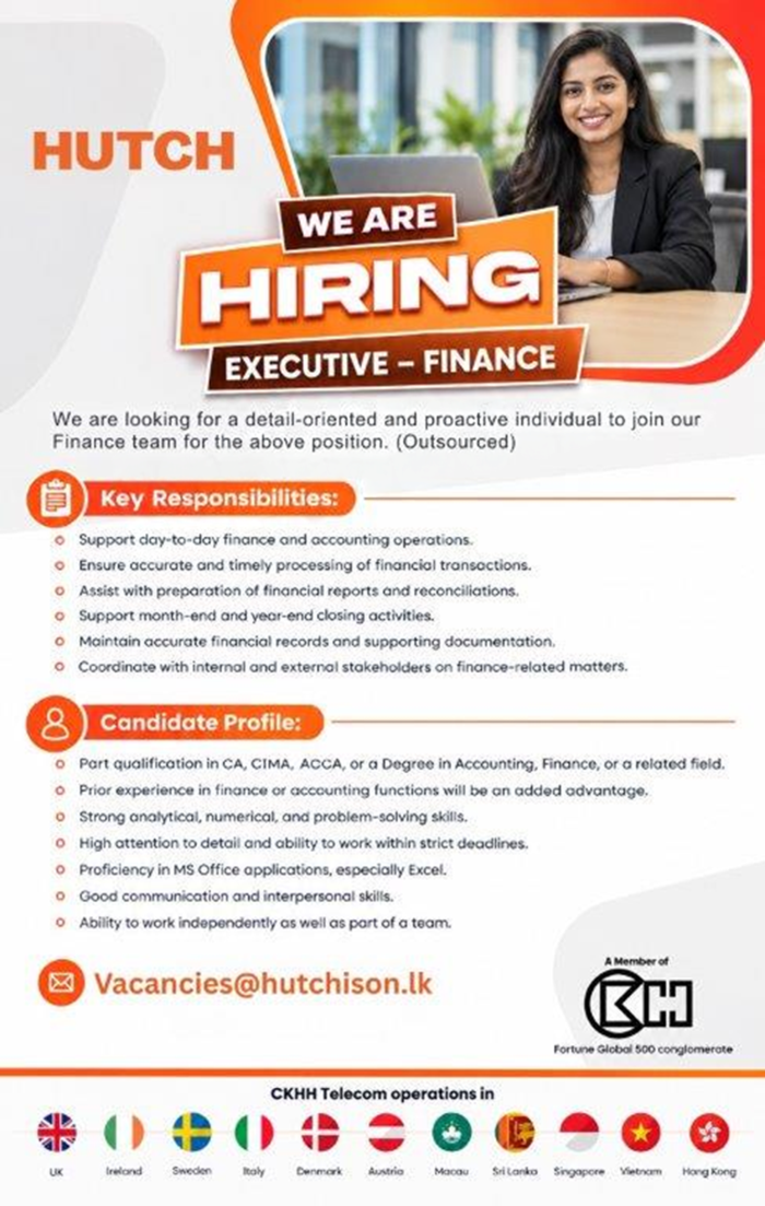 Finance Executive - Hutch