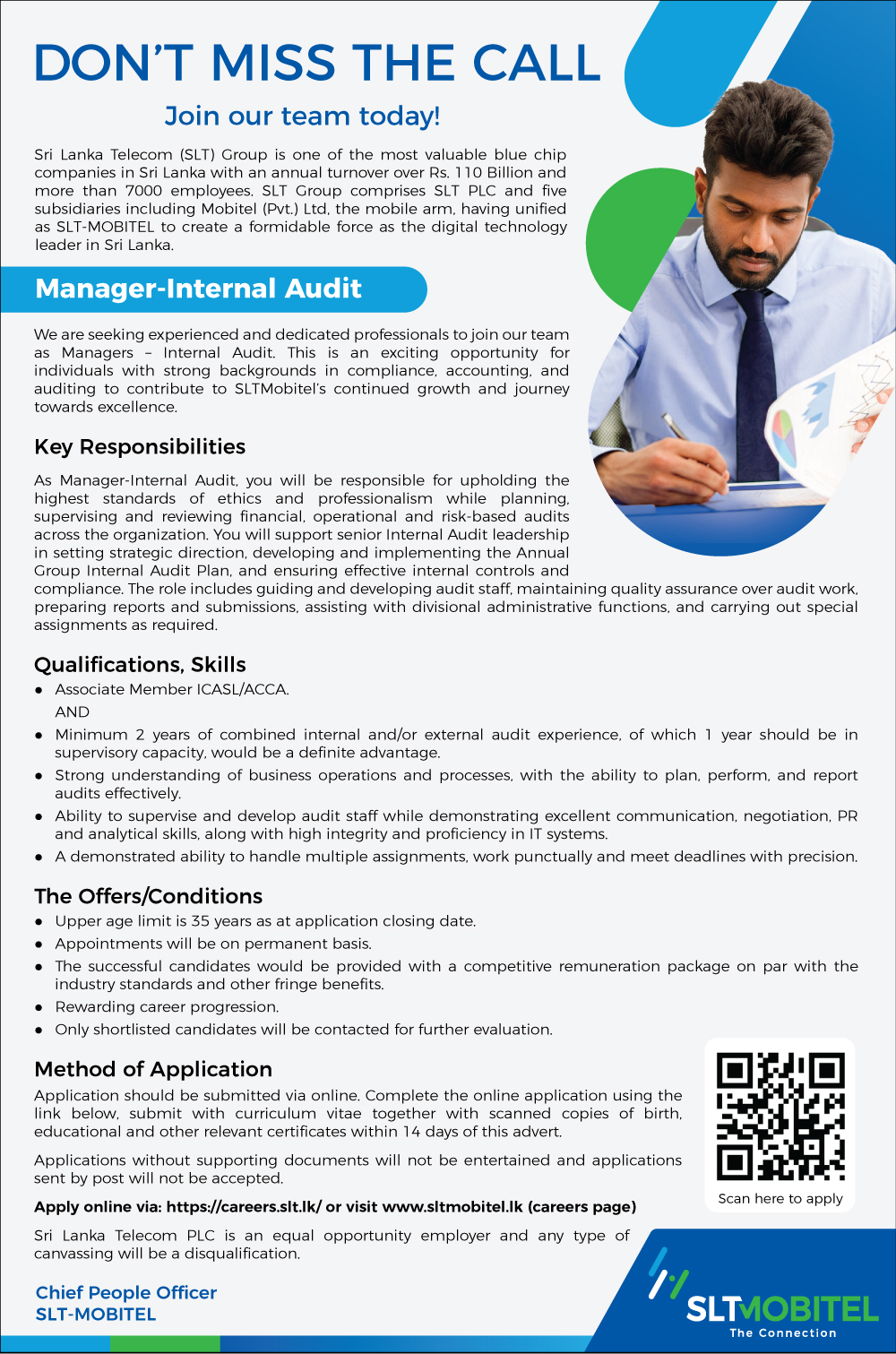 Manager - Sri Lanka Telecom