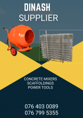 Concrete Mixers Rent Negombo