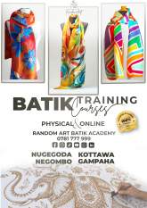 Batik training Course - Random Art Batik Academy