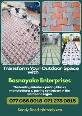 Interlock Paving - Basnayake Enterprises